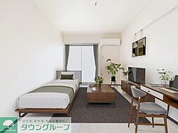 京王線 聖蹟桜ヶ丘駅 バス8分 落川下車 徒歩3分の賃貸マンション 3階1Kのリビング/ダイニング