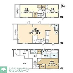 Ｋｏｌｅｔ狛江中和泉02 2階2SLDKの間取り