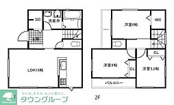 野崎三丁目戸建　1号棟 3LDKの間取り