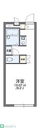 レオパレスＣａｓａＡｖｅｎｕｅ　III 1階1Kの間取り