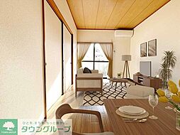 リバーサイド・ヴィラ 101 1階2Kのリビング/ダイニング