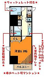 間取図画像 1K