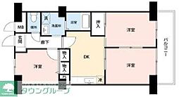 カーディナンス永山 3LDKの間取図画像