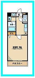 グラン・ド・ロゼ 1Kの間取図画像