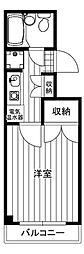 T-BOX1st 1Kの間取図画像