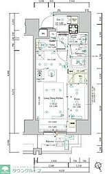 SYFORME TACHIKAWA 1LDKの間取図画像