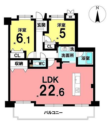 *間取り図*