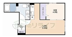 タスキsmart大塚 4階1LDKの間取り