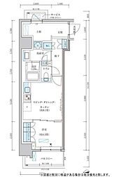 パークアクシス池袋イースト 1LDKの間取図画像