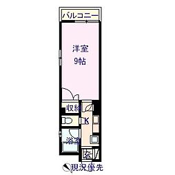間取図画像 1K
