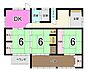 間取り：【岡垣町海老津 中古戸建】全居室6帖以上♪シャンプードレッサー♪駅まで徒歩約9分♪