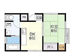 阪急宝塚本線 服部天神駅 徒歩3分 2階/-
