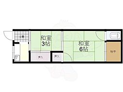 光久文化 2Kの間取図画像