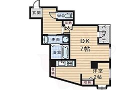 大阪府豊中市本町１丁目（賃貸マンション1R・4階・34.59㎡） その2