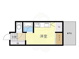 ヴィラ緑地ガルデン  ｜ 大阪府豊中市寺内１丁目（賃貸マンション1R・2階・23.00㎡） その2