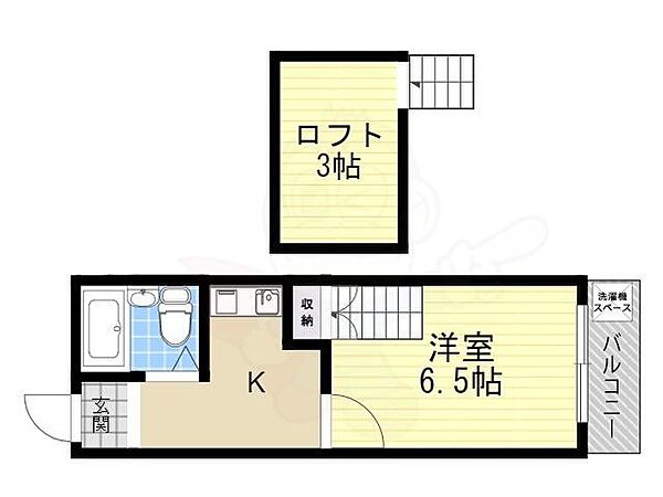 庄内マンション ｜大阪府豊中市庄内東町６丁目(賃貸アパート1K・2階・20.00㎡)の写真 その2