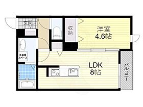 Riemon蛍池  ｜ 大阪府豊中市螢池北町１丁目（賃貸アパート1LDK・3階・34.11㎡） その2