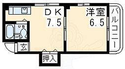 間取図画像 1DK