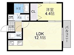 レジデンスコート豊中庄内 2階