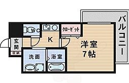 間取図画像 1K