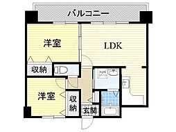 ルグラン服部 5階/-