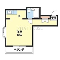 コーポホワイト名草 2I ｜ 和歌山県和歌山市田尻（賃貸アパート1R・2階・21.00㎡） その2