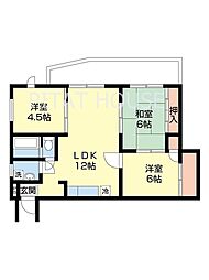 ガーデンテラス紀ノ川 3階