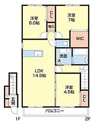 セジュール南方 2階
