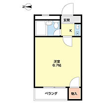 ラ・フォーレ黒田 205 ｜ 和歌山県和歌山市黒田（賃貸マンション1K・2階・18.24㎡） その2