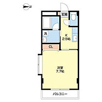 エスポワール中之島 307 ｜ 和歌山県和歌山市中之島（賃貸マンション1K・3階・25.20㎡） その2