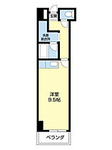 パンテオン 615 ｜ 和歌山県和歌山市田中町３丁目（賃貸マンション1R・6階・26.72㎡） その2