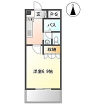 プランドール 103 ｜ 和歌山県和歌山市梅原（賃貸マンション1K・1階・24.80㎡） その2