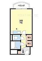 メゾン十番丁 602 ｜ 和歌山県和歌山市十番丁（賃貸マンション1R・6階・23.19㎡） その2