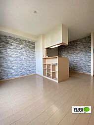 コートダジュール嶋 202 2階2LDKのリビング/ダイニング