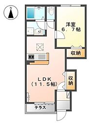 ラ・カーサHANA 1階
