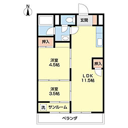 東和グランドハイツ 3階