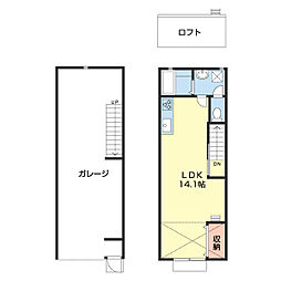 Fortuna ワンルームの間取図画像