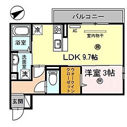 D-room出島 2階/203