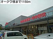 その他「オークワ様まで1150m」