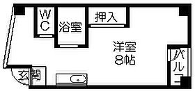 フラット広末 102 ｜ 福岡県久留米市寺町（賃貸マンション1R・1階・27.05㎡） その2