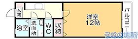 レジデンス幸A 203 ｜ 福岡県久留米市津福本町（賃貸アパート1K・2階・36.36㎡） その2