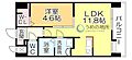 S-RESIDENCE久留米六ツ門abreastI7階7.7万円