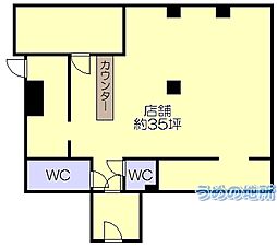 オーハシビル六ツ門館の間取図画像