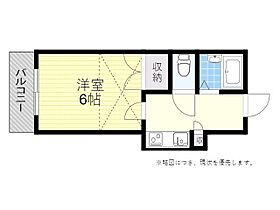 モンリーブル萩原 205 ｜ 大分県大分市萩原１丁目11番32号（賃貸アパート1K・2階・25.00㎡） その2