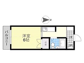 サザンブライト 207 ｜ 大分県大分市下郡北３丁目（賃貸マンション1K・2階・20.00㎡） その2