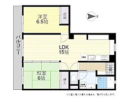 第2清弥マンション 501 ｜ 大分県大分市高城南町8番3号（賃貸マンション2LDK・5階・59.00㎡） その2