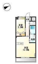 パセオ桜坂 206 ｜ 大分県大分市大字牧（賃貸アパート1LDK・2階・40.50㎡） その2