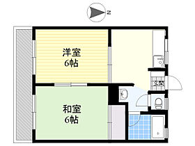 フォレスト1 302 ｜ 大分県大分市畑中１丁目12番5号（賃貸マンション2K・3階・37.24㎡） その2