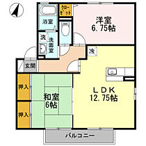 サン　カルチェあいおい　B 101 ｜ 大分県大分市大字鴛野815番1号（賃貸アパート2LDK・1階・59.20㎡） その2