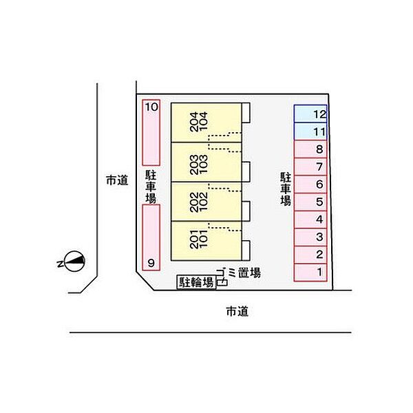 エアリーハウス 103｜大分県大分市賀来南２丁目(賃貸アパート1LDK・1階・51.12㎡)の写真 その12